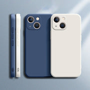 New  Square Liquid Silicone Phone Case