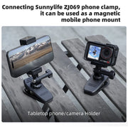 360° Rotary Hat Belt Backpack Clip