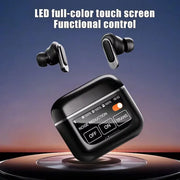 2025 high-quality V8 wireless Bluetooth earphones with ANC noise reduction and built-in microphone, waterproof earplugs