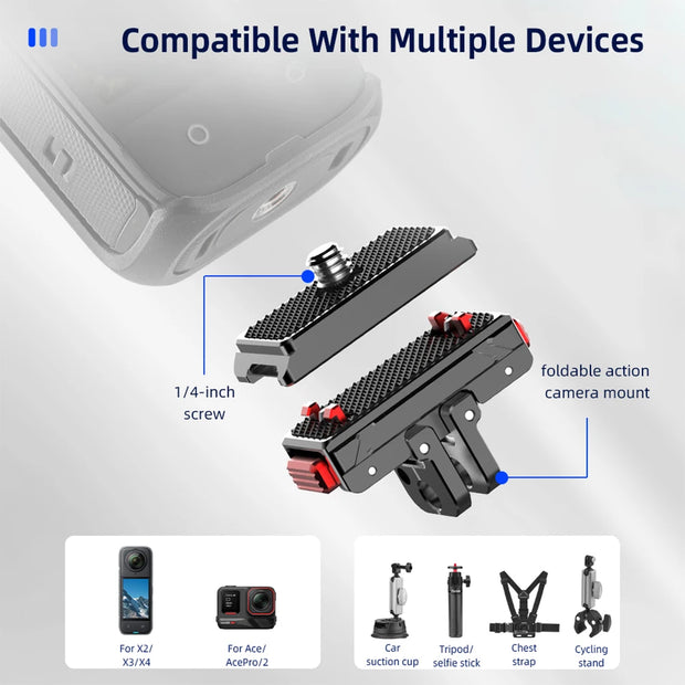 New Quick Release Sports Camera Mount