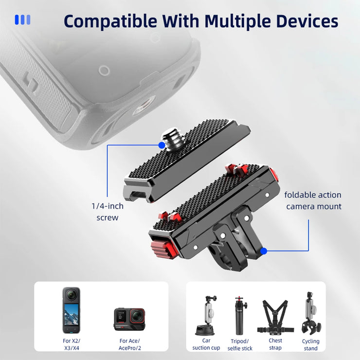 New Quick Release Sports Camera Mount