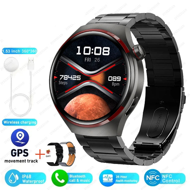 Men Space Exploration Edition Bluetooth SmartWatch