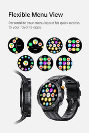 Men Rugged Outdoor Sport Bluetooth Smartwatch
