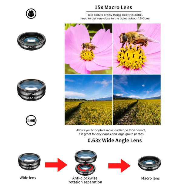 APEXEL 22X Telephoto Lens
