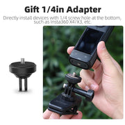 360° Rotary Hat Belt Backpack Clip
