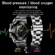 Men Bluetooth Call Steel Band Waterproof Sports Fitness Watch