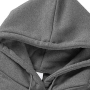 Men's sports set 2-piece wool hooded casual sports set jogging set