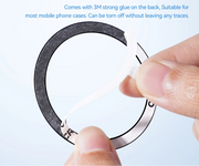 Essager 2PCS Magnetic Metal Ring