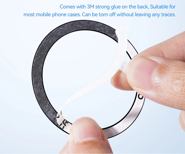 Essager 2PCS Magnetic Metal Ring