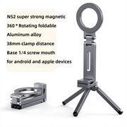 New Foldable Magnetic Phone Tripod Holder