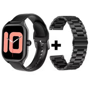 New 1.77 Full Touch Screen Sports Fitness Watch