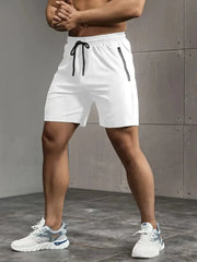 Men's Bottoms for Summer Gym Workout Running Cycling,Going Out Outfit 2025,QuickDrying Breathable Drawstring Waist Sports Shorts