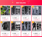 All-Season Men's Sportswear Set/Suit - Tracksuit for Running， Cycling, Fitness & Hiking，gym clothing men， jogging， boxing，5 pcs