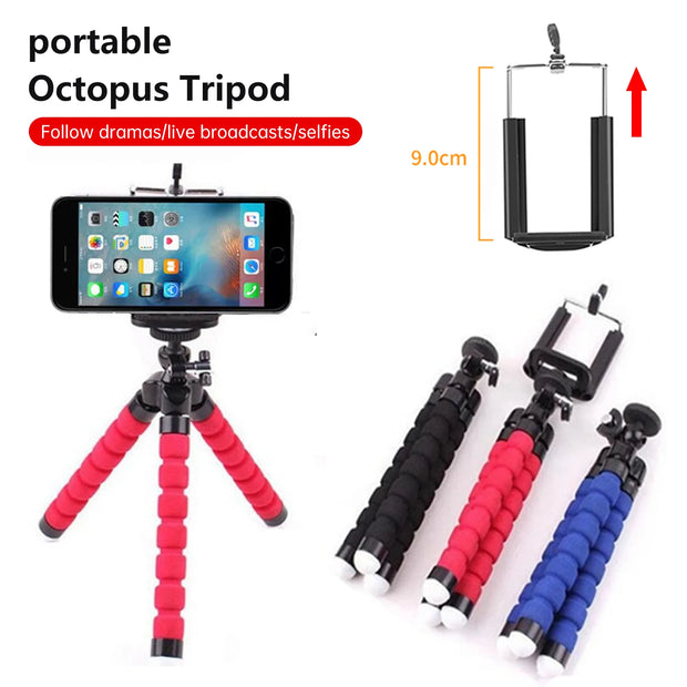 Gopro Hero 11 10 9 8 7 Black MAX Flexible Mini Octopus Tripod Accessories