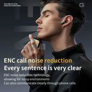 Full In Touch Screen Headphone  Wireless InEar ENC Earbuds Bluetooth5.4 ANC E18 Pro Noise Cancelling Earphone With Mic New