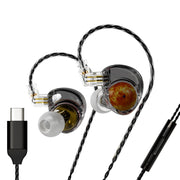 High-quality HIFI in ear wired earphones