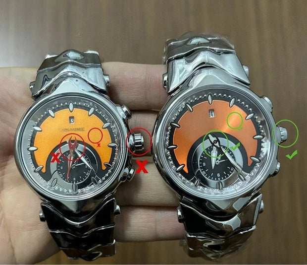 Original High-quality Hot-selling Quartz Watch Shape Bracelet Design Retro Watch Men's American Style Trendy High-end Ins Watch