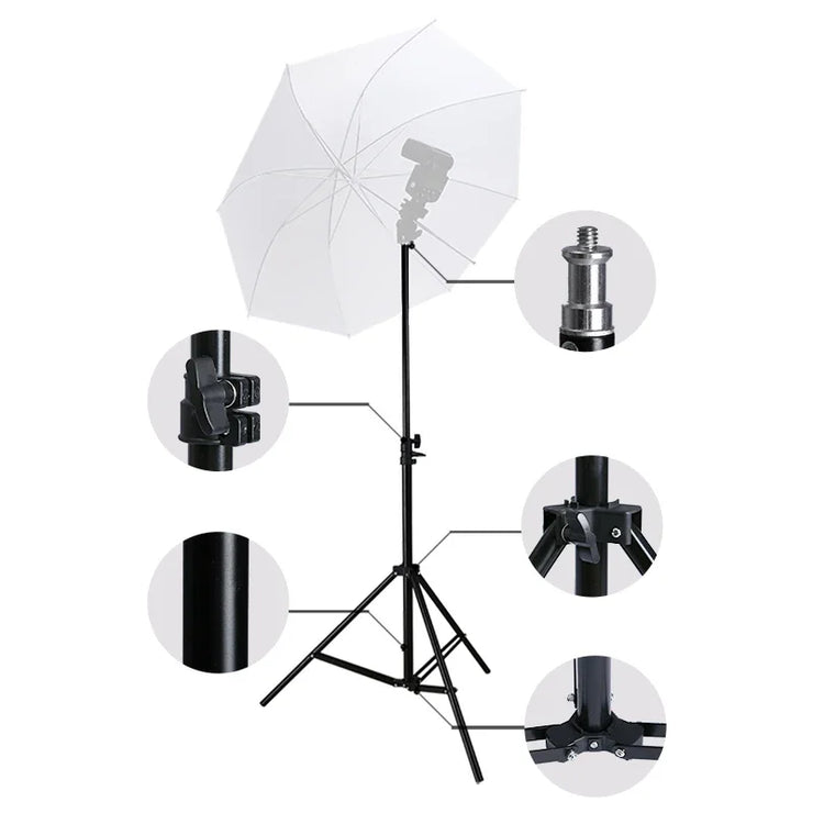 1/4 Screw Head Light Stand Tripod
