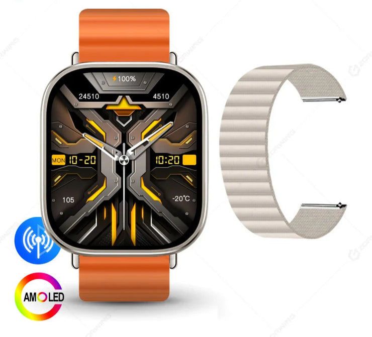 HK10 Ultra 3 Max AMOLED Smart Watch