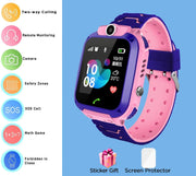 ﻿ 4G Sim Card 2G Internet Kids Smart Watch