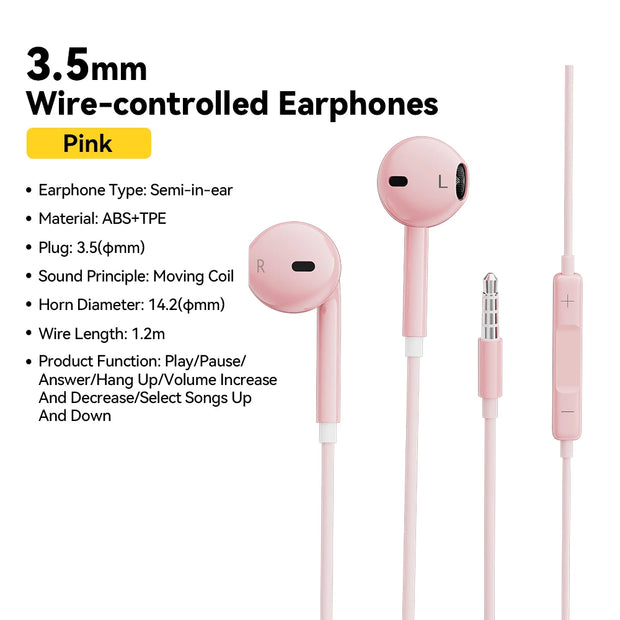 Essager 3.5mm Wired Headphones