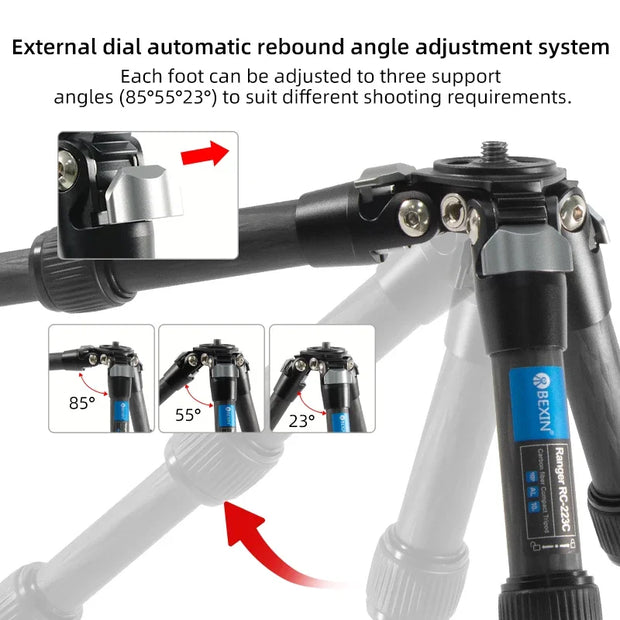 New Mini Carbon Fiber Tripod