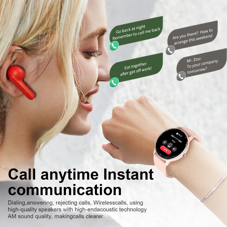 New Waterproof Sleep Monitoring Fitness Sports Smartwatch