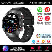 2025 New Laser Therapy ECG+PPG Smartwatch
