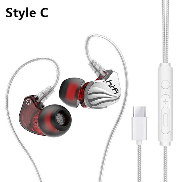 New Wired Headset USB C Gamer Headphones