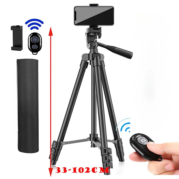 DSLR Flexible Extendable Travel Lightweight Tripod Stand