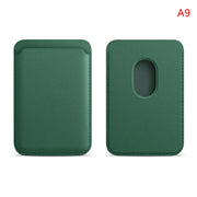 New Magnetic Leather Wallet Case