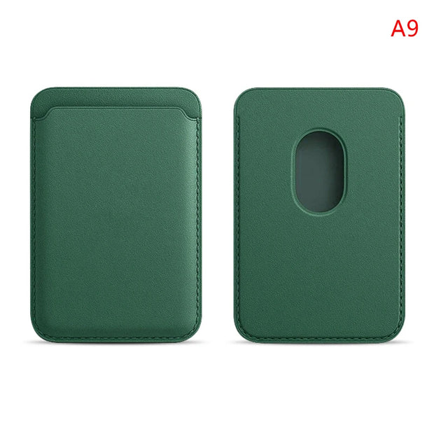 New Magnetic Leather Wallet Case