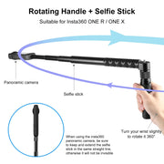 PULUZ Rotary Handle Desktop Tripod Stand