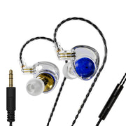 High-quality HIFI in ear wired earphones