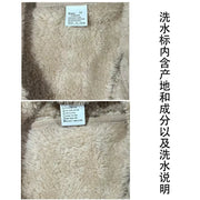 2025 Men's Casual Double-sided Plush Warm Jacket Autumn Winter Thick Wool Coats Solid Hooded Fleece Hoodies Loose Men Clothing