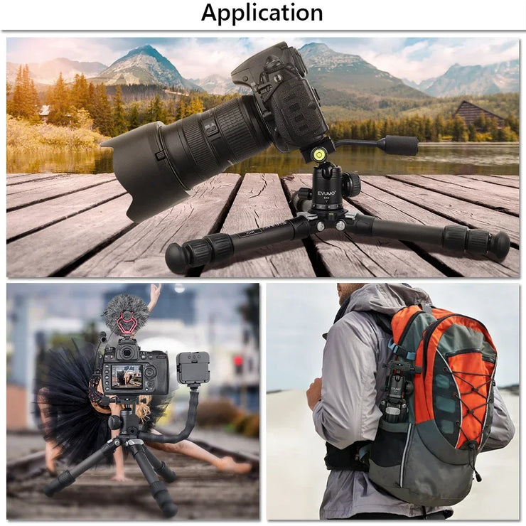 EVUMO Load 10kg MT5C Mini Tabletop Tripod
