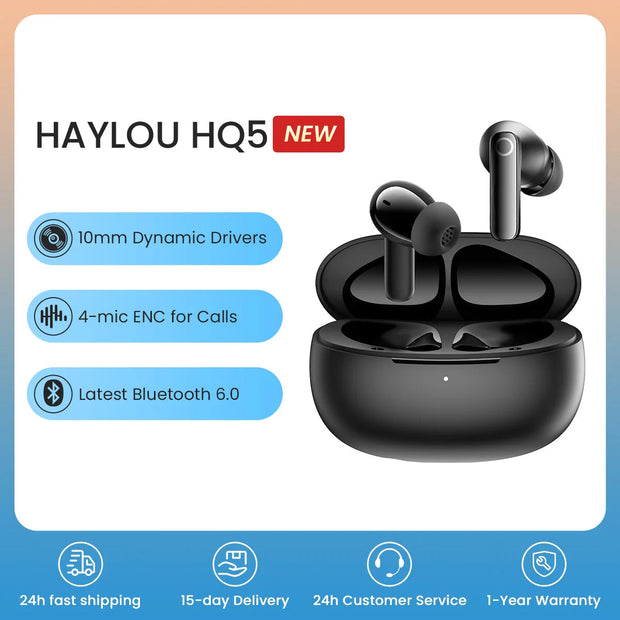 HAYLOU HQ5 ANC Wireless Earphones