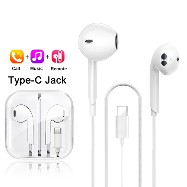 New Type C Wired Headphones