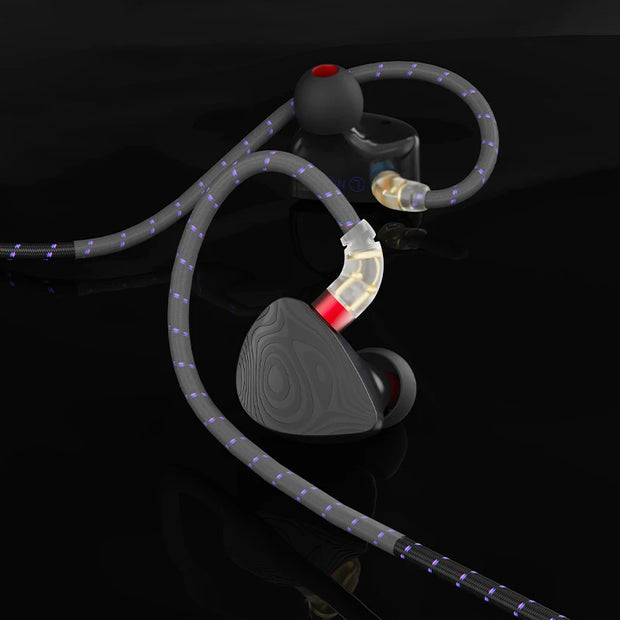 3 Dynamic Driver In-Ear Wired HIFI Headphones