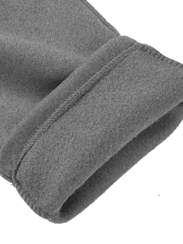 Men's sports set 2-piece wool hooded casual sports set jogging set