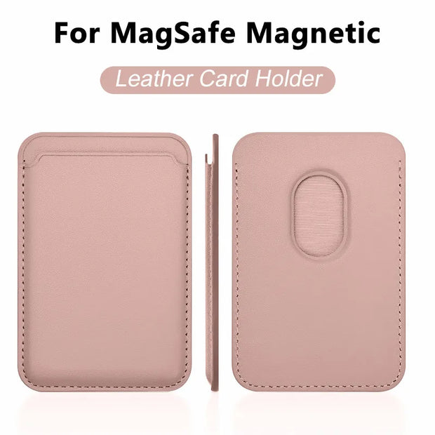 New Magnetic Leather Wallet Case