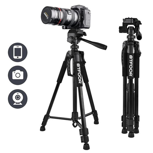 55” 140CM Travel Digital Camera Tripod