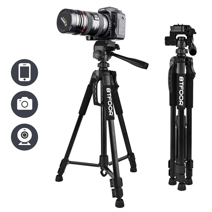 55” 140CM Travel Digital Camera Tripod