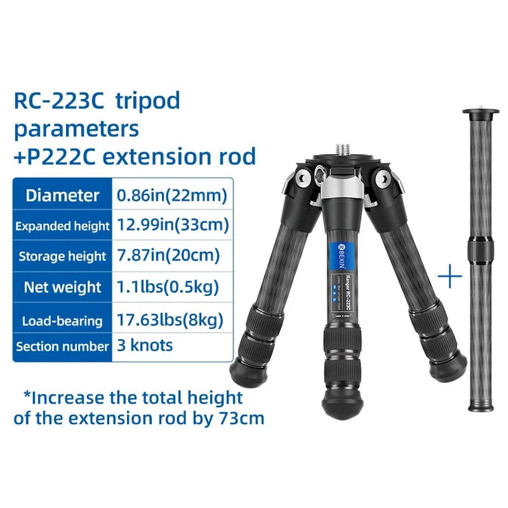 New Mini Carbon Fiber Tripod