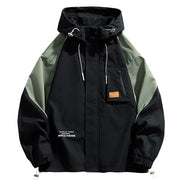 Men Jacket Hoodie Loose Outerwear Hiking Sportswear Mens Casual Breathable Jackets Male Windbreaker Plus Size L-9XL Men Clothing