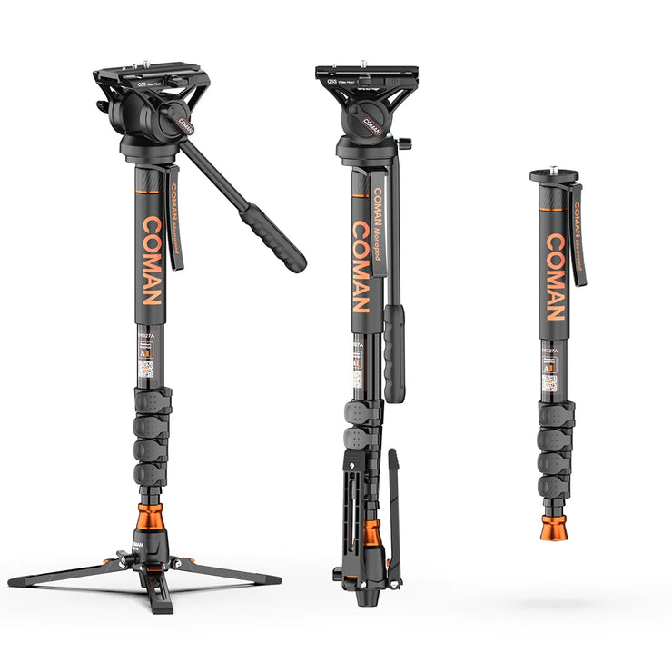 New Professional Video Camera Monopod Tripod Stand