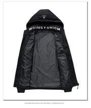 Hooded Jacket for Men 2024 Bomber Jacket Men's Windbreakers Zipper Coats Spring Autumn Casual Cargo Jacket Men Fashion Outerwear