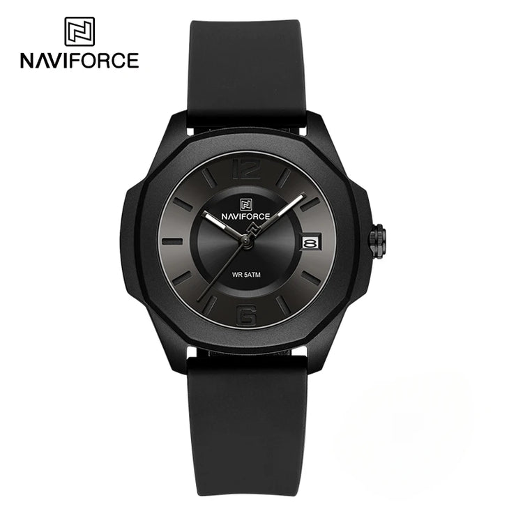 NAVIFORCE NF7107 Quartz Calendar Waterproof and Shockproof Watches for Women Clocks
