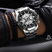 BINBONG Business Men's Watches Waterproof Calendar Luminous Fashion Quartz Watch For Man Stainless Steel Male Clock Reloj Hombre