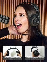 SAMSON SR850 Wired Semi-Closed Headphone